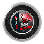 Tenisové Struny Polyfibre Black Venom Rough 200m schwarz